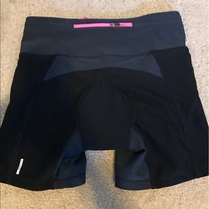 Padded bike shorts